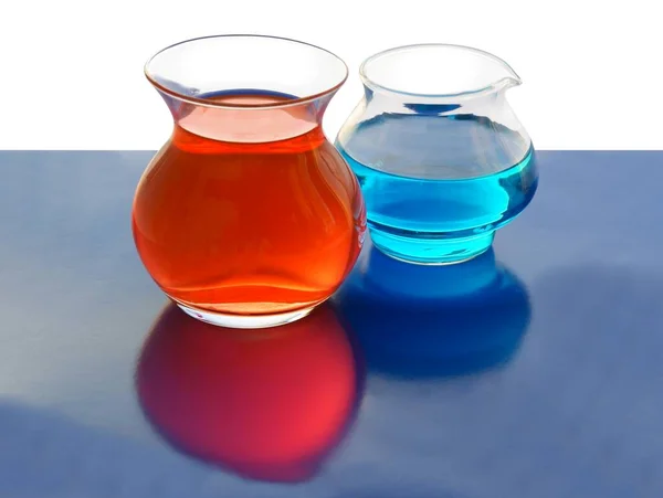 Многоцветные Косметические Жидкости Ванной Комнате Ухода Телом — стоковое фото