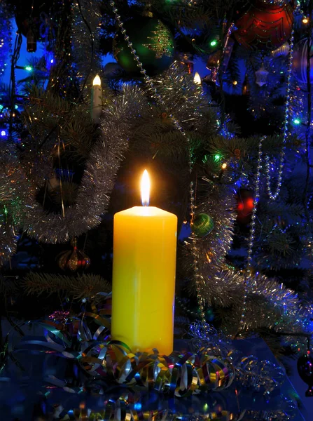 Vacaciones Navidad Varias Decoraciones Adornos — Foto de Stock
