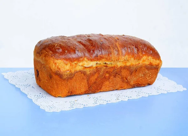 Tasty Homemade Sweet Bread Breakfast — Stock Photo, Image