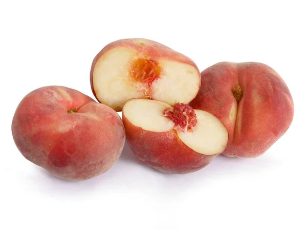 Сладкие Вкусные Персики — стоковое фото