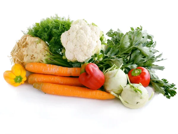 Divers Savoureux Légumes Soupe Gros Plan — Photo