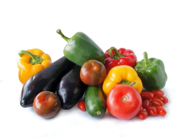 Wielokolorowe Różne Warzywa Gotowania Posiłków — Zdjęcie stockowe