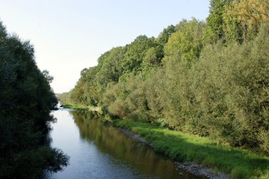 Vistula Nehri Ustron dağlar tatil