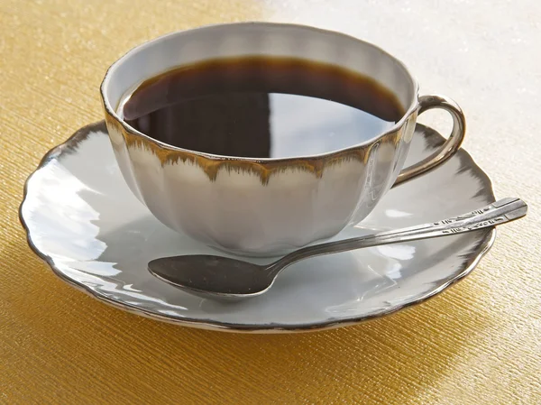 Taza de café negro — Foto de Stock