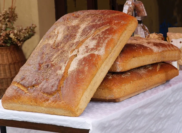 自家製パンの葉 — ストック写真