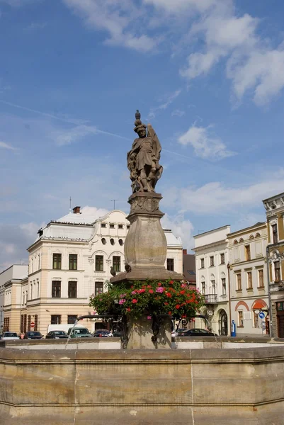 Stad centrum van Teschen — Stockfoto