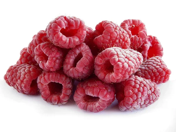 Tasty,red and sweet raspberries — Stock Photo, Image