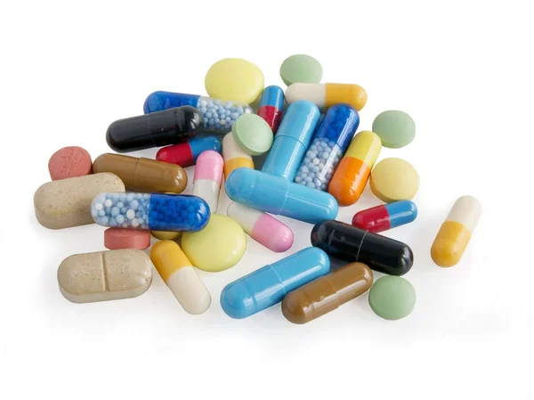 Cápsulas y pastillas como medicamentos —  Fotos de Stock