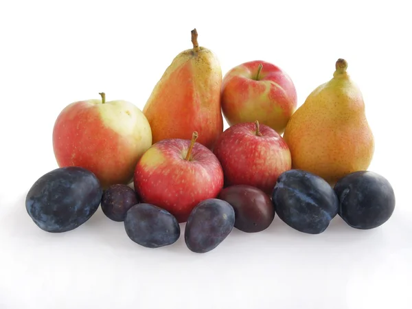 Różne owoce smaczne — Zdjęcie stockowe