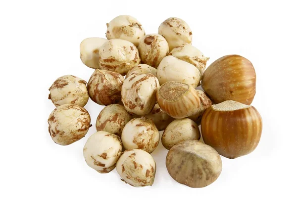 Hazelnuts как вкусный миндаль — стоковое фото