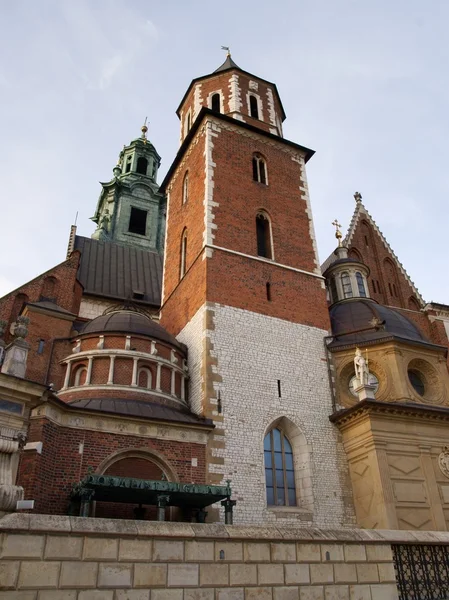 Castelo dos Reis de Wawel em Cracóvia — Fotografia de Stock