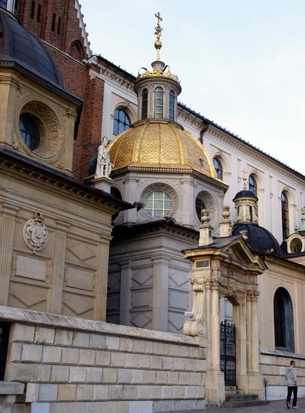 Kungarnas slottet Wawel i Kraków — Stockfoto