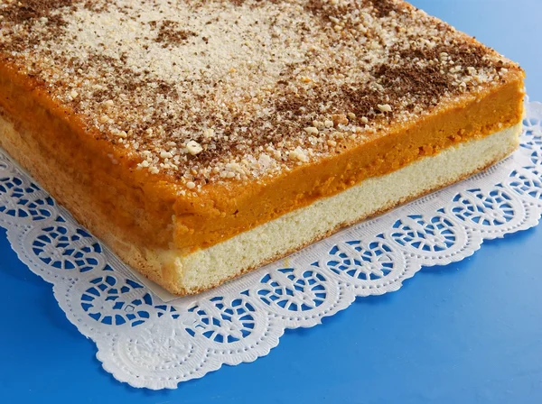 Pastel con mermelada de calabaza — Foto de Stock