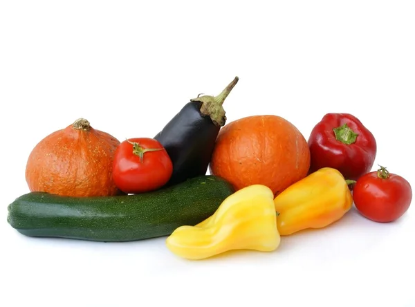 Vícebarevná chutné různé zeleniny — Stock fotografie