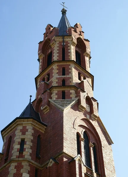 Iglesia católica en Kolaczyce cerca de Jaslo — Foto de Stock