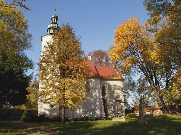 Stary kościół Saint Salwator w Krakowie — Zdjęcie stockowe