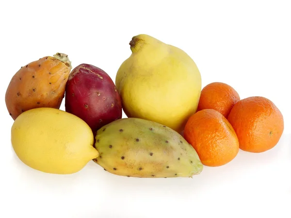 多色热带水果 — 图库照片