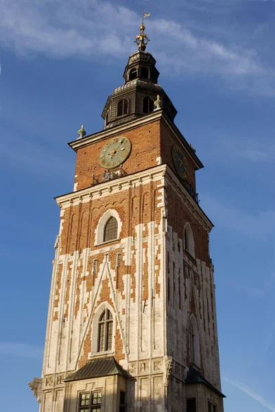 Toren od stadhuis in Krakau — Stockfoto