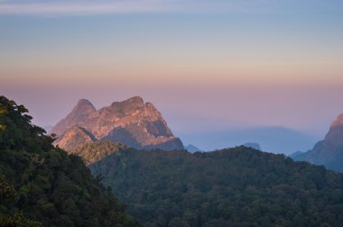 Doi Luang Chiang Dao Dağları, Chiang Mai, Tayland.