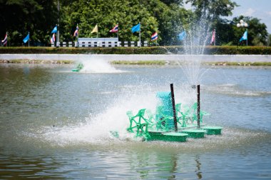 kürek tekerlek aerator