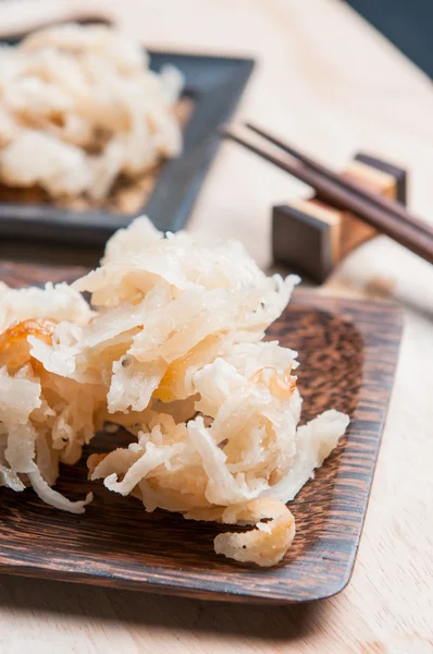 Thailand dessert of Maprow Keow made from coconut and sugar — Stock Photo, Image