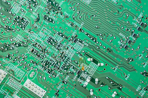 Closeup of electronic board background — Stock Photo, Image