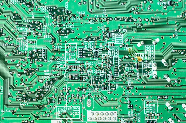 Closeup of electronic board background — Stock Photo, Image