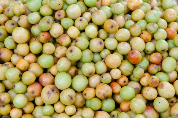 Latar belakang buah apel monyet — Stok Foto