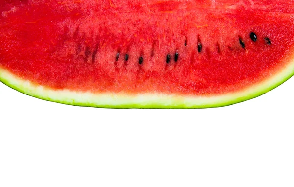 Wassermelone isolieren auf weiß — Stockfoto