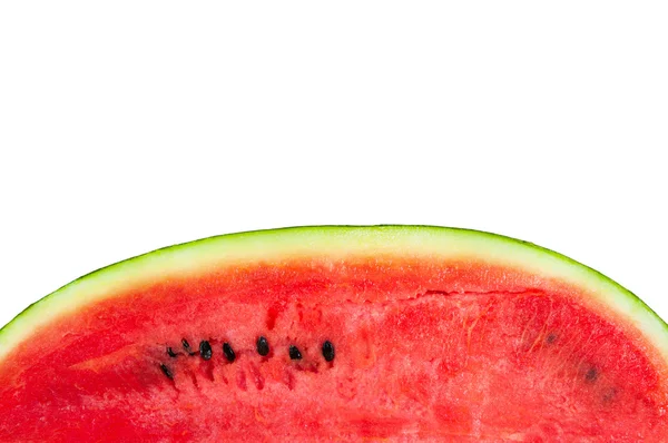 Wassermelone isolieren auf weiß — Stockfoto