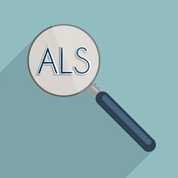 Amyotrophic lateral sclerosis - Als — Stockfoto