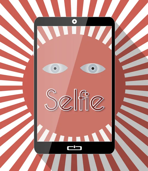 Selfie — Stockový vektor