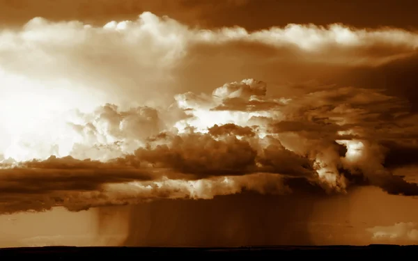 Tempesta di pioggia — Foto Stock