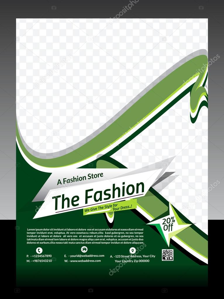 Fashion Store Flyer Template