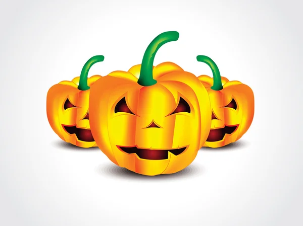 Isolated Halloween Pumpkin — Stock Vector