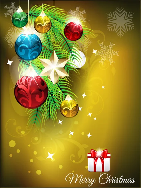 Abstract christmas background — Stock Vector