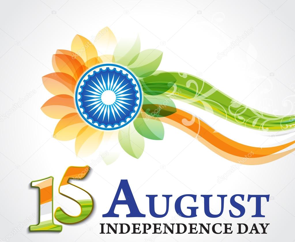 Indian independence day background with wave Stock Vector Image by  ©gurukripa #74778063