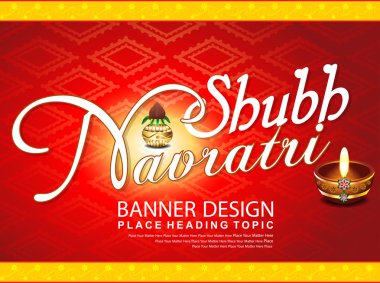 navratri kutlama metin arka plan