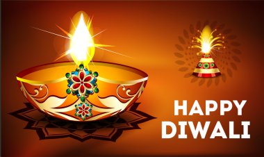 Mutlu Diwali celebration arka plan