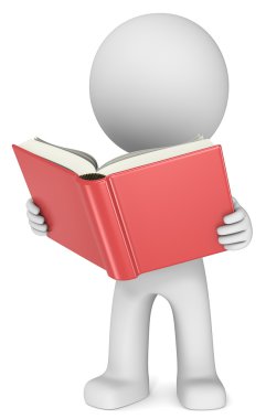 Kitap okuyorum..