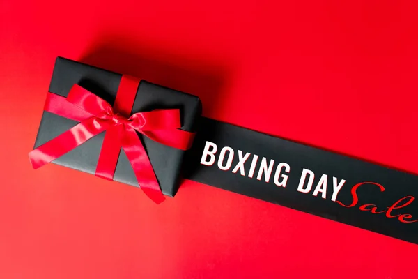 Boxing Day Sale 컨셉트 크리스마스 — 스톡 사진