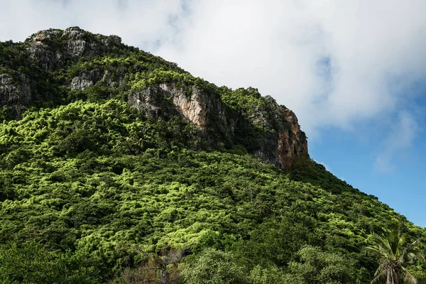 Mountains Cliffs Blue Skies Rainy Season Thailand — Stock Photo, Image