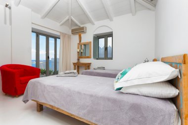 geleneksel tarzda lüks daire