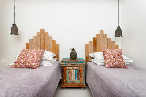 Lüks geleneksel yatak odası — Stok fotoğraf
