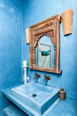 lüks banyo geleneksel dekorasyon ile