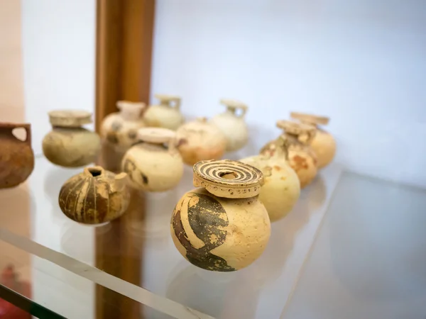 Starą doniczkę caly w Muzeum greckiej — Zdjęcie stockowe