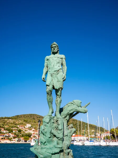 La estatua de Odiseo — Foto de Stock
