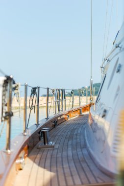 lüks yelkenli tekne parçaları detay