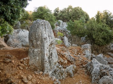 Ithaca doğal eski kaya