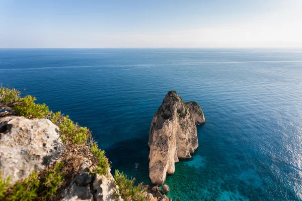 Paisaje de la isla zante — Foto de Stock